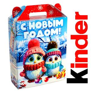 Детский подарок на Новый Год в жестяной упаковке весом 830 грамм по цене 3297 руб в Котласе